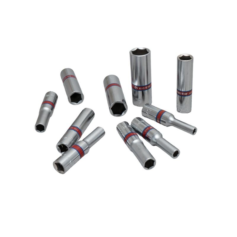 Galvučių rinkinys King Tony 1/4 colinis (10vnt) 4 Galvučių rinkinys King Tony 1/4 colinis (10vnt) 4