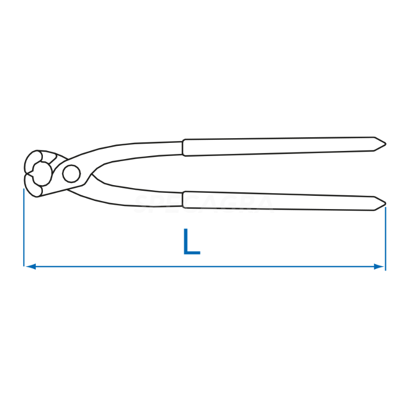 "King Tony" Kirpimo replės 275mm 1