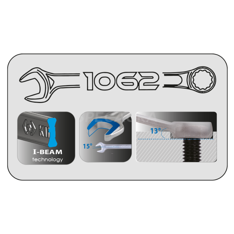 "King Tony" Kombinuotas raktas 20mm 1