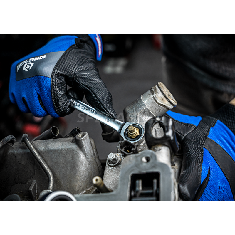 10mm Kombinuotas raktas su reversine terkšle King Tony 5