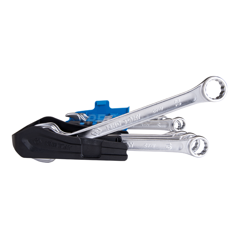 "King Tony" Kombinuotų veržliarakčių rinkinys su laikikliu 8-22mm (12vnt) 6