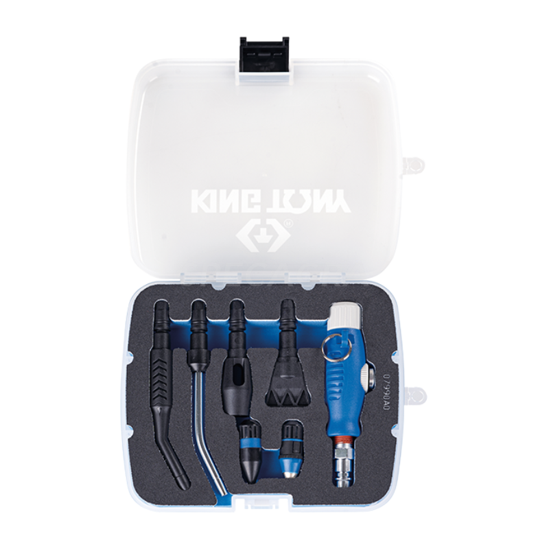 "King Tony" Mini Oro pistoletas su keičiamomis galvutėmis