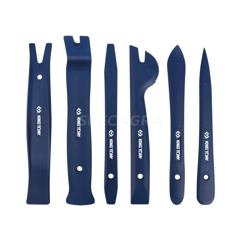 "King Tony" Panelės, apmušalų ardymo įrankiai 6vnt "King Tony" Panelės, apmušalų ardymo įrankiai 6vnt