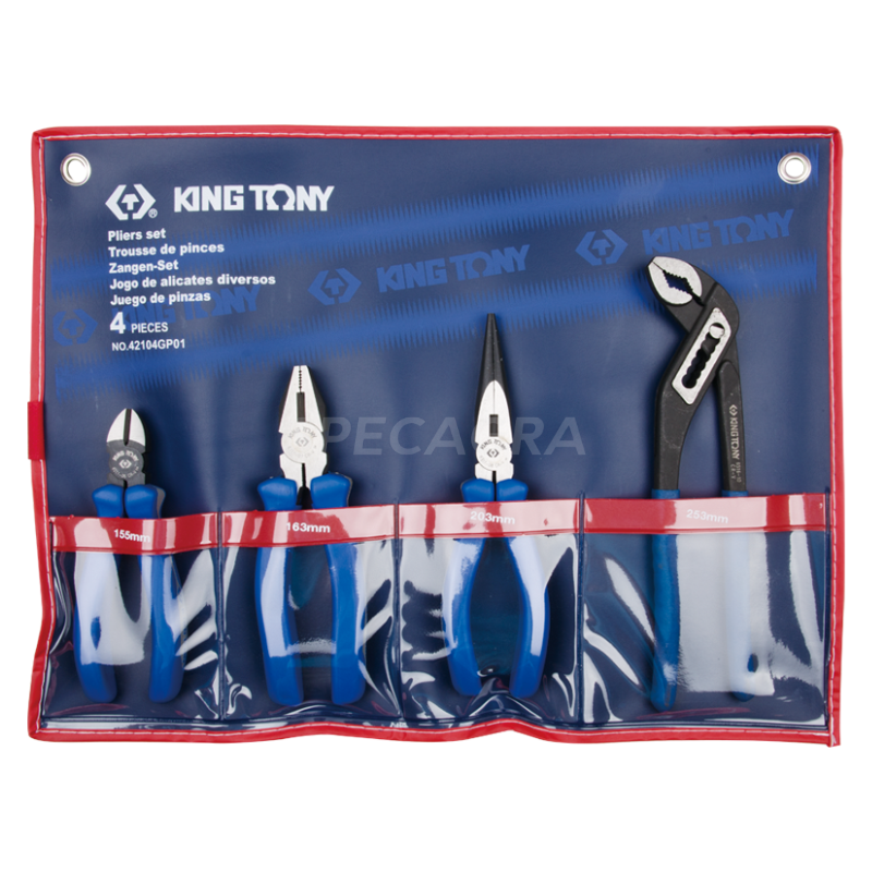 "King Tony" Replių rinkinys 4vnt "King Tony" Replių rinkinys 4vnt