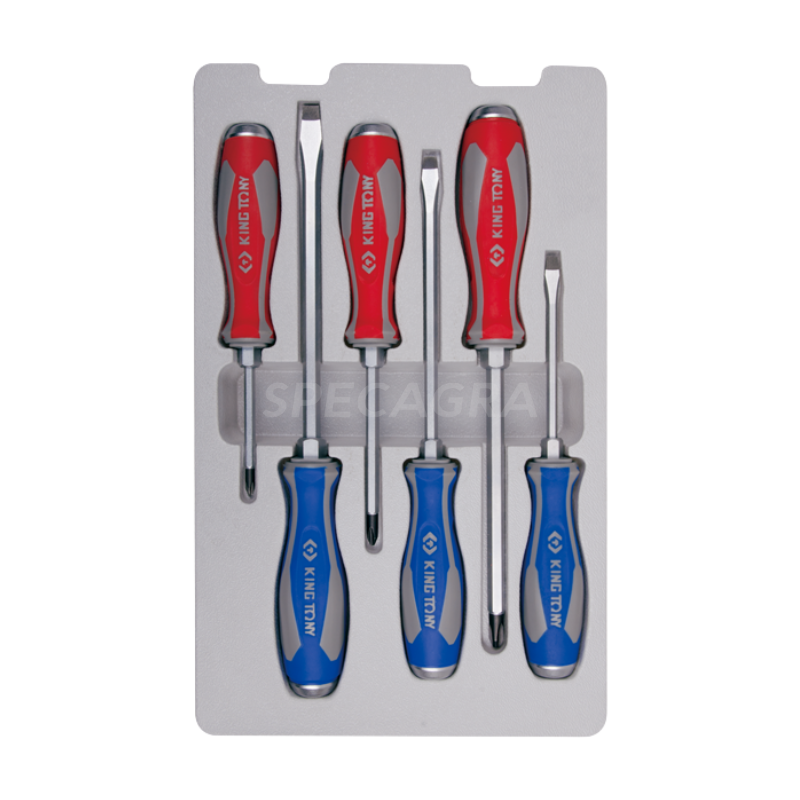 "King Tony" SLOTTED Atsuktuv rinkinys 6vnt