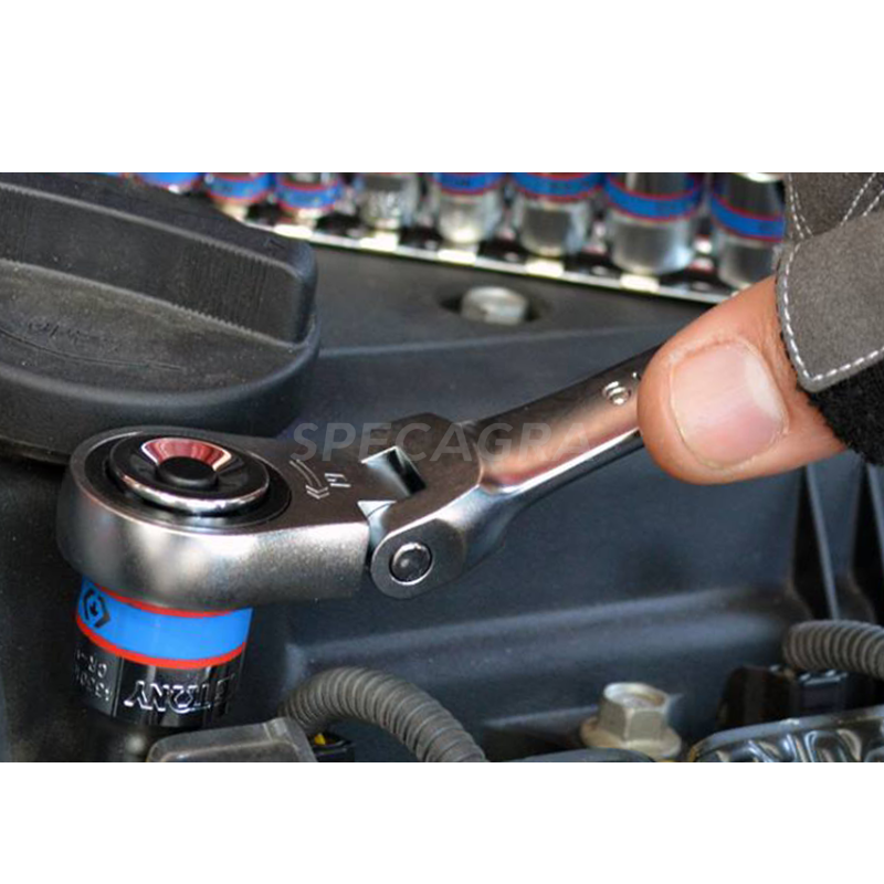 "King Tony" Terkšlinių reversinių raktų rinkinys 8-19mm (13vnt) 1