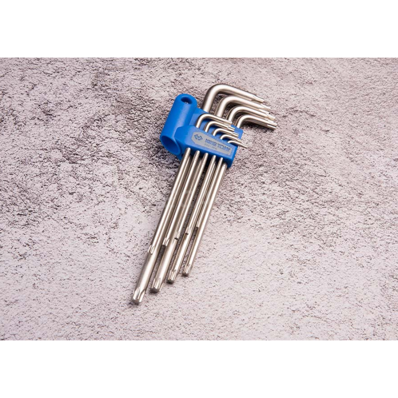 "King Tony" TORX L tipo raktų rinkinys T10-T50 (9vnt) 1 "King Tony" TORX L tipo raktų rinkinys T10-T50 (9vnt) 1