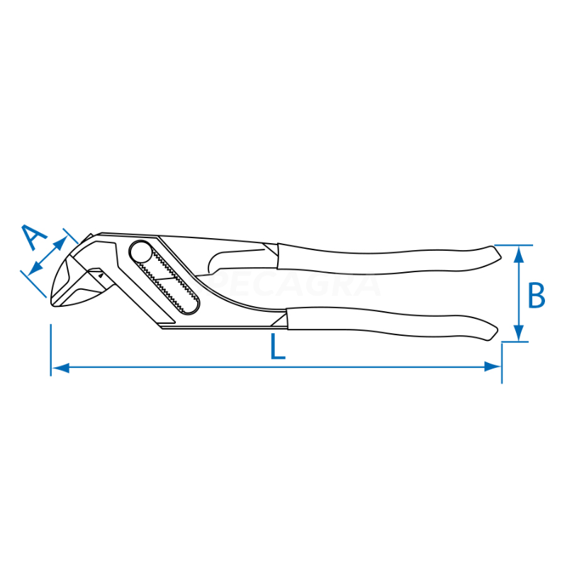 "King Tony" Vamzdinis raktas 250mm 1 "King Tony" Vamzdinis raktas 250mm 1