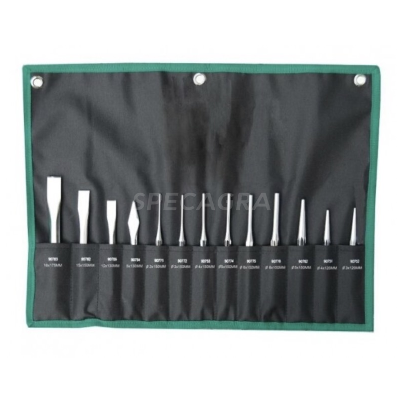 Kirstukų, žymeklių ir išmušėjų rink. (13vnt) S09164