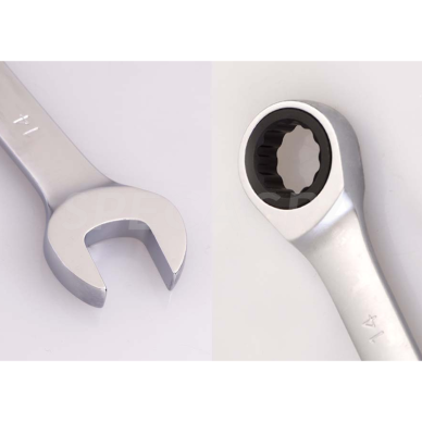 Kombinuotas raktas su reversine terkšle 30mm King Tony 2 Kombinuotas raktas su reversine terkšle 30mm King Tony 2