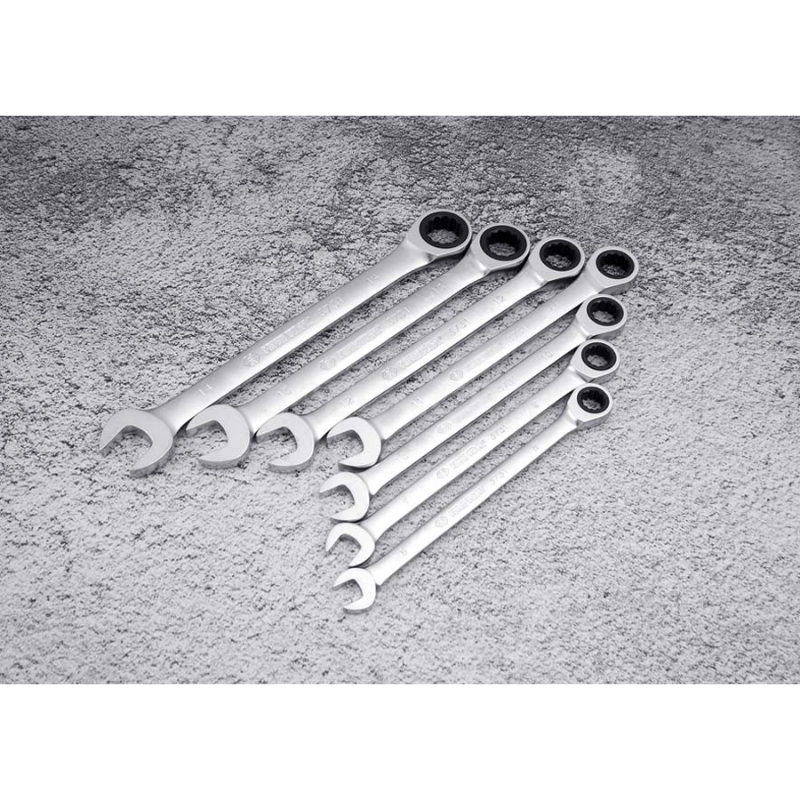 Kombinuotas raktas su reversine terkšle 30mm King Tony 3 Kombinuotas raktas su reversine terkšle 30mm King Tony 3