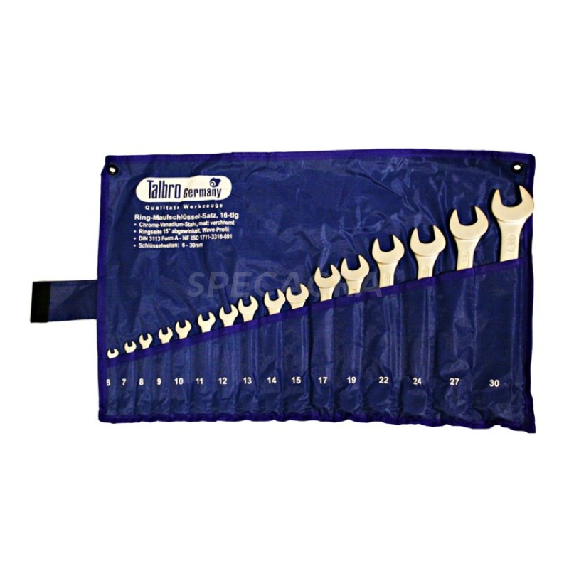 Kombinuotų raktų rinkinys 70CPT016(16vnt) 6-30