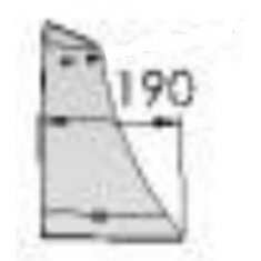 Krūtinėlė korpus. XL1126/50-003/0 deš. 1 Krūtinėlė korpus. XL1126/50-003/0 deš. 1