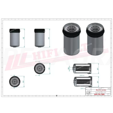 Kuro filtras KN 40741(SN40671+SN40670)