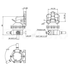 Kuro pompelė 32007037KR