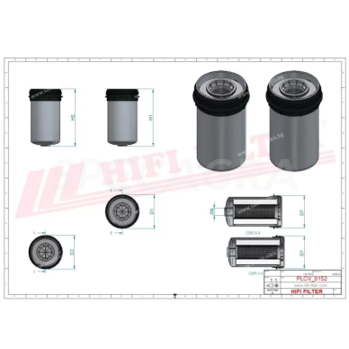 Kuro filtras KN 40741(SN40671+SN40670) 1