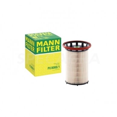 Kuro filtro elementas PU 8008/1 Kuro filtro elementas PU 8008/1