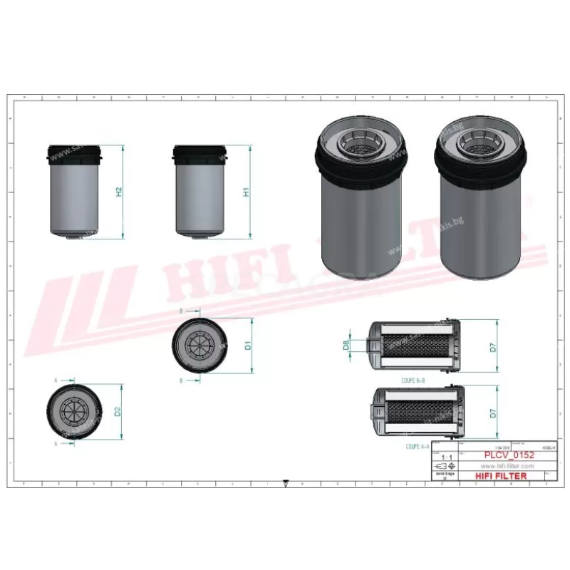 Kuro filtras KN 40741(SN40671+SN40670) 1