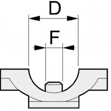 Laikiklis 3/4 10mm 402255