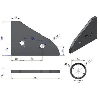 Lauko lenta priek. K 761107N