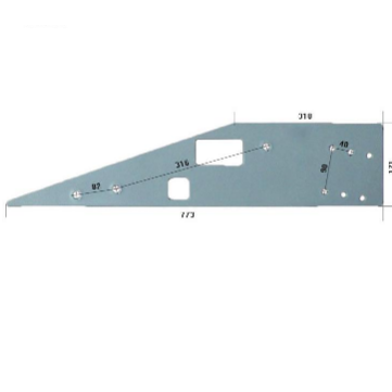 Lauko lenta 415284 P HARDOX500 Lauko lenta 415284 P HARDOX500