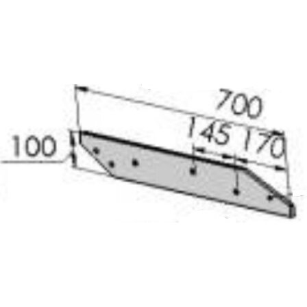 Lenta lauko 1067/94-001/0 kair. XXL korp 1 Lenta lauko 1067/94-001/0 kair. XXL korp 1