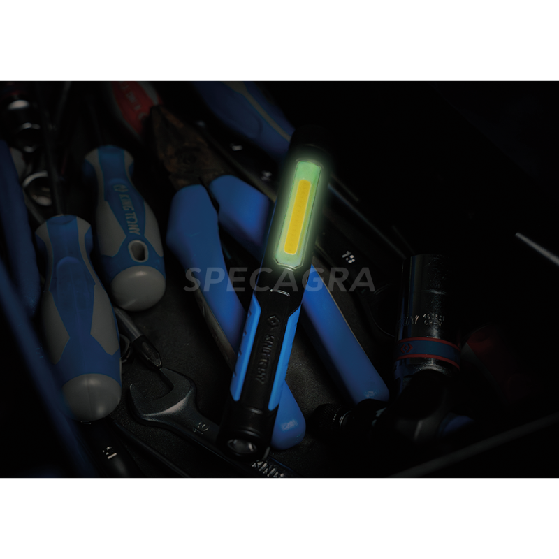 LED inspekcinė lempa COB + SMD 350 lm, (su magnetu) King Tony 7
