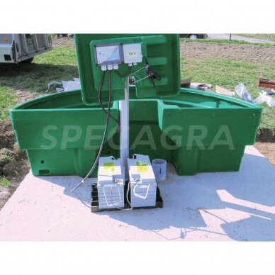 Lovių 750L (2vnt) su saulės baterija kompl. 2202 24V 1
