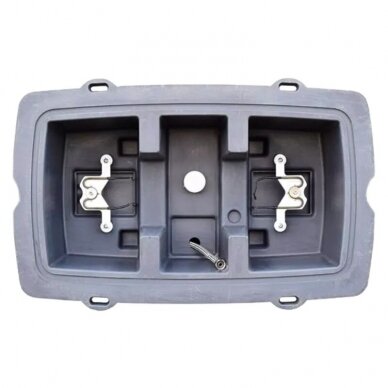 Lovys dvigubas Polyclean su kait.el. 2x80W P1130527 1