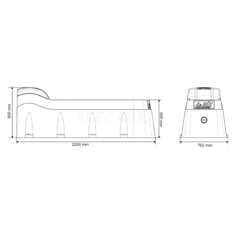 Lovys Polymax modulinis su kait. elementu 24V 4x80w P1130575 9 Lovys Polymax modulinis su kait. elementu 24V 4x80w P1130575 9