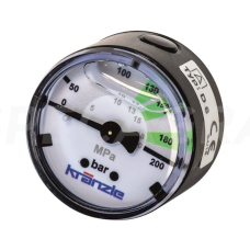 Manometras plovyklės 0-250Bar D40mm/"23