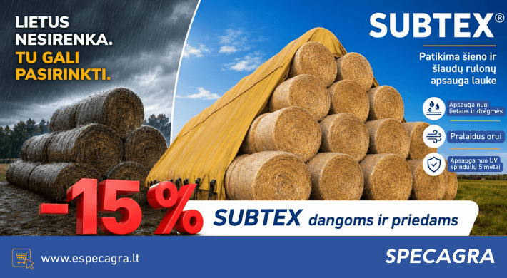 Subtex rulonų apsauga