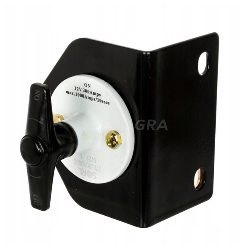 Masės išjungėjas 12V 300A D013(su kronšteinu)