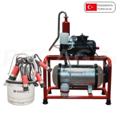 Melžimo agregatas su bidoneliu 1x30L tepalinis KM04100