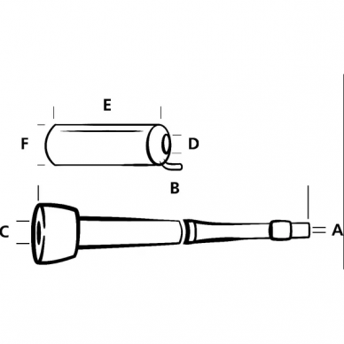 Melžiklis 8mm FARMA 602001FA 1