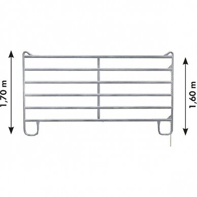 Mobili pertvara 4x1,7m 310203 1