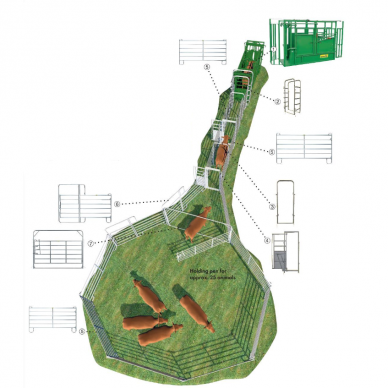 Mobili pertvara su varteliais 3,0x2,20m 310205 4