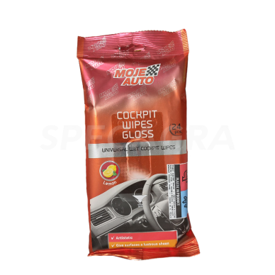 "MOJE AUTO" Panelės dėmių valymo servetėlės . "MOJE AUTO" Panelės dėmių valymo servetėlės .