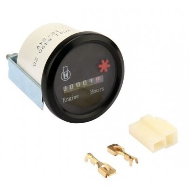 Motovalandų skaitiklis 8-24V 52mm I00003