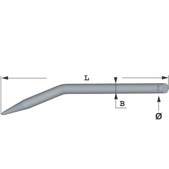 Nagas šakėms perkišamas FT9026 2