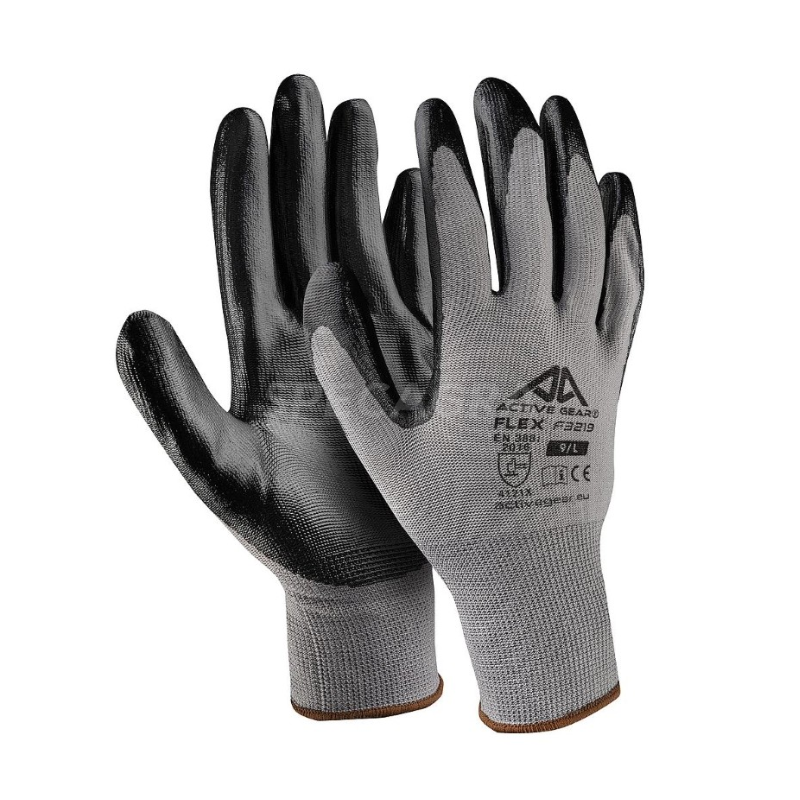 Nitrilinės pirštinės FLEX Nitrilinės pirštinės FLEX