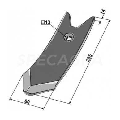 Noragėlis Kockerling 506065 1