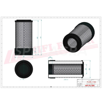 Oro filtro elementas SA16656 1