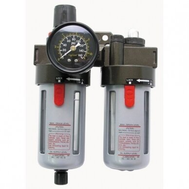Oro srauto reguliatorius su filtru 1/2 C-A603 Oro srauto reguliatorius su filtru 1/2 C-A603
