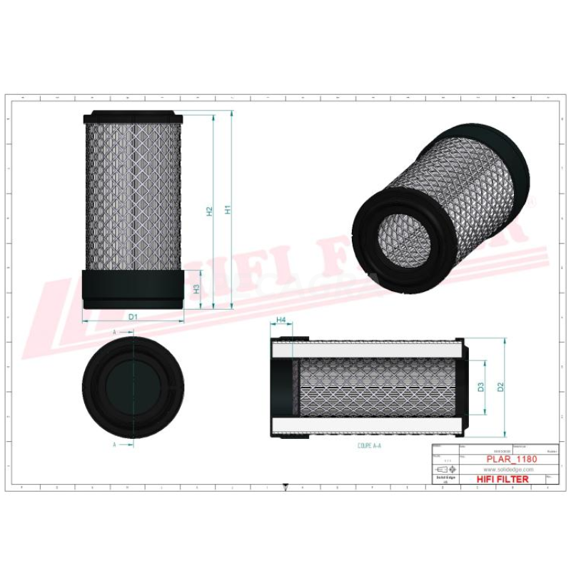 Oro filtro elementas SA16656 1