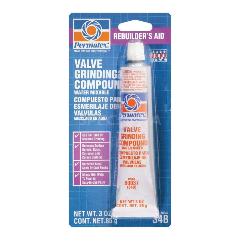 Pasta vožtuvų šlifav. Permatex 85g.