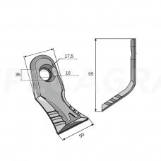 Peilis Noremat 112706 fx