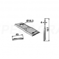 Peiliukas Kuhn 559,033,10 D 107x45x4