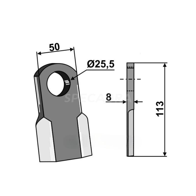 Peilis 63-BRT-14 Peilis 63-BRT-14
