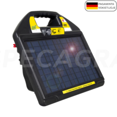 Piemuo elektrinis Trapper AS50 su saulės baterija 12/230v 0,65/0,5J